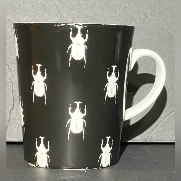 Stechcol Gracie Bone China Mug Beetle Bug Insect Entomology *Beetlejuice Lovers* - Picture 2 of 8